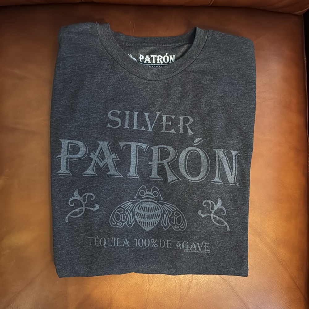 Patron Silver Collection Gray T-Shirt for Men